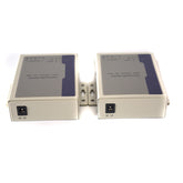 RS485 data Extenders over Fiber Optic A pair,1 Bidirectional Universal RS485 fiber converters, SC singlemode up 20Km,Multimode 500m